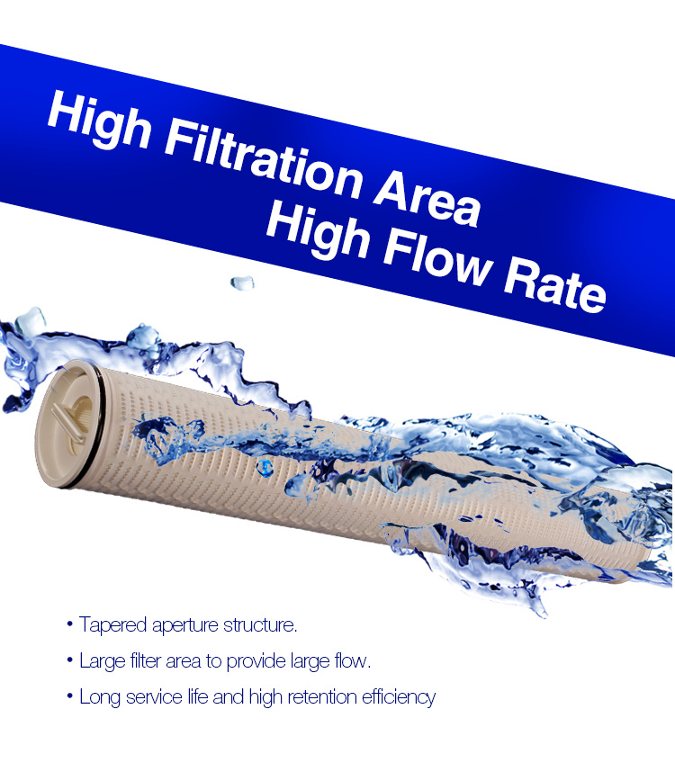 Replacement of High Flow Pleated Filter Cartridge for Oil & Chemical