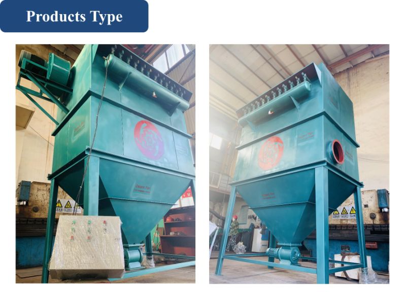 Workshop Electric Dust Collector Paper Galvanized Steel Bag Filter Supplier
