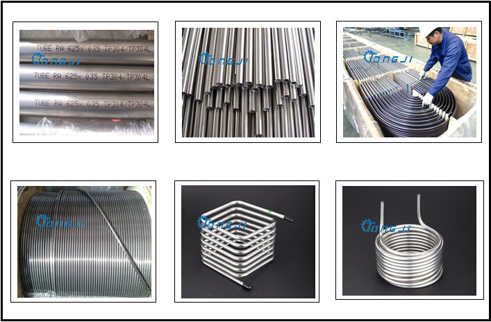 Roughness Max 0.4 Um Precision Seamless Stainless Steel Tube