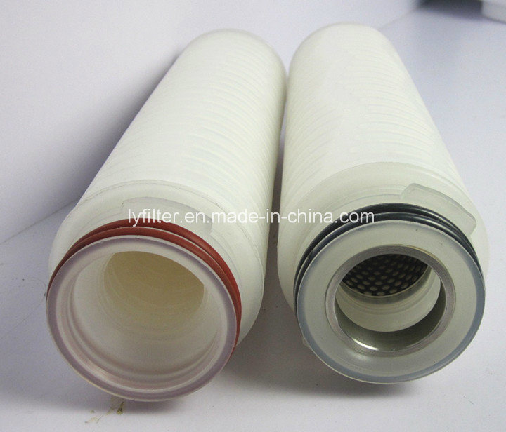 DOE 0.4 Micron Millipore Pleated Filter Cartridge for Pharmaceutical Industry
