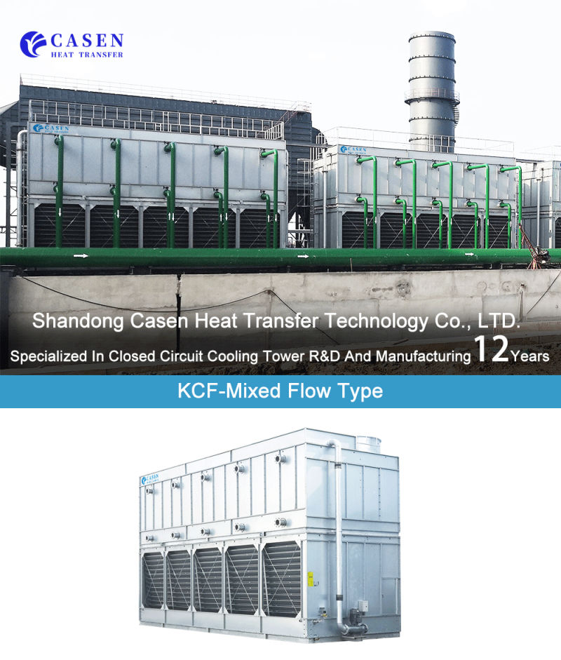 Industrial Fluid Cooling System Counter Flow Closed Circuit Water Cooling Towers Manufacturer