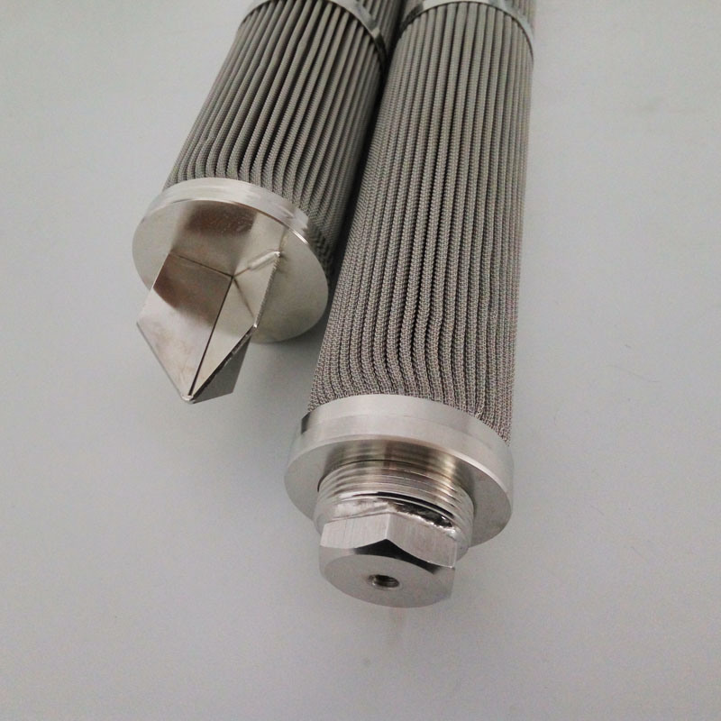 Replaceable mbs1001m020h13 stainless steel filter element polymer candle melt filter
