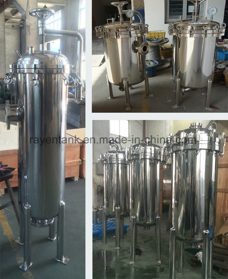 SUS304 or 316L Industrial Engineer Filter Beer Membrane Filter