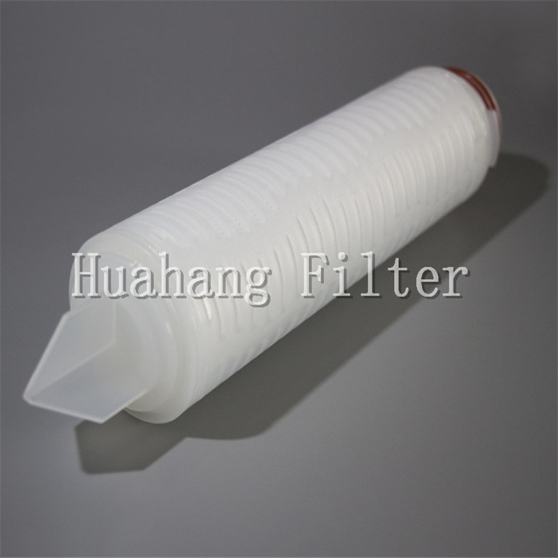 Pharmacy Electrical Chemical PES Membrane Pleated Industrial Water Filter Cartridge