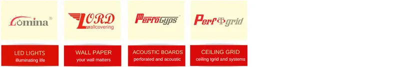 Perforated PVC Gypsum Ceiling Tile/PVC Acoustic Gypsum Ceiling Tile
