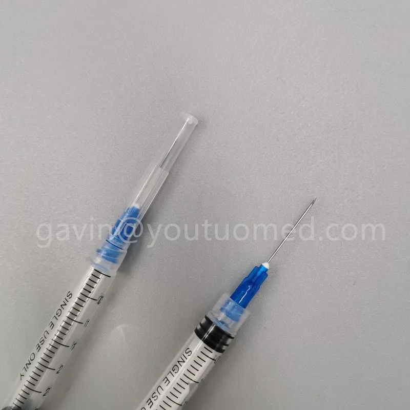 2-Part Syringe Self Destruction Syringe 3ml Medical Syringe CE