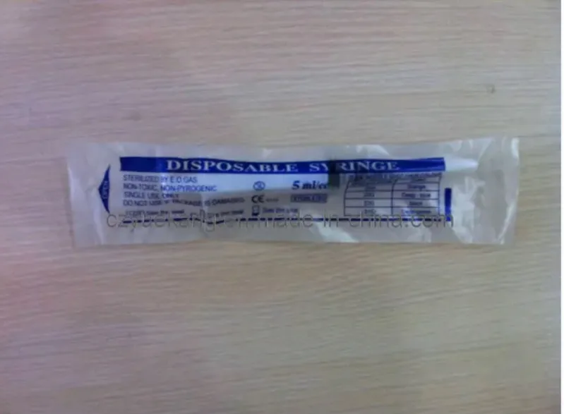 Sterile Syringe Needle CE Luer Lock Luer Slip Intrag Vaccines