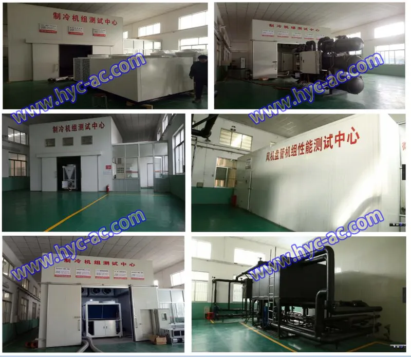 1 Way/4 Way/8 Way Cassette Fan Coil Units Air Conditioner