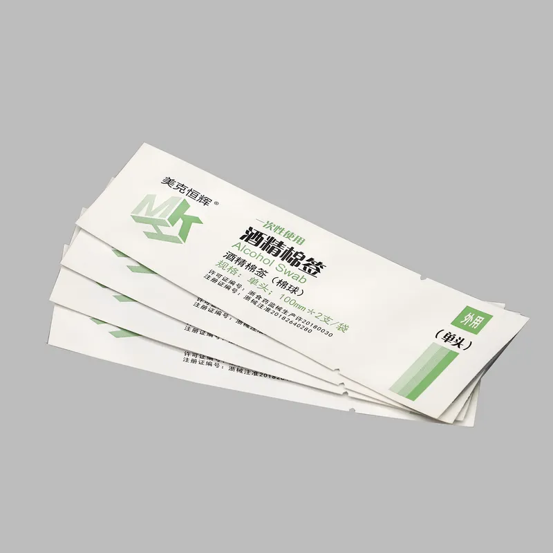 Cheap Nice Aluminum Foil Packing Paper Wrapper Film for Alcohol Pad Swab Sterile