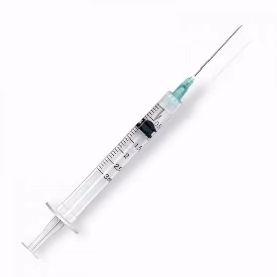 CE ISO 1ml Safety Syringe with Retractable Needle