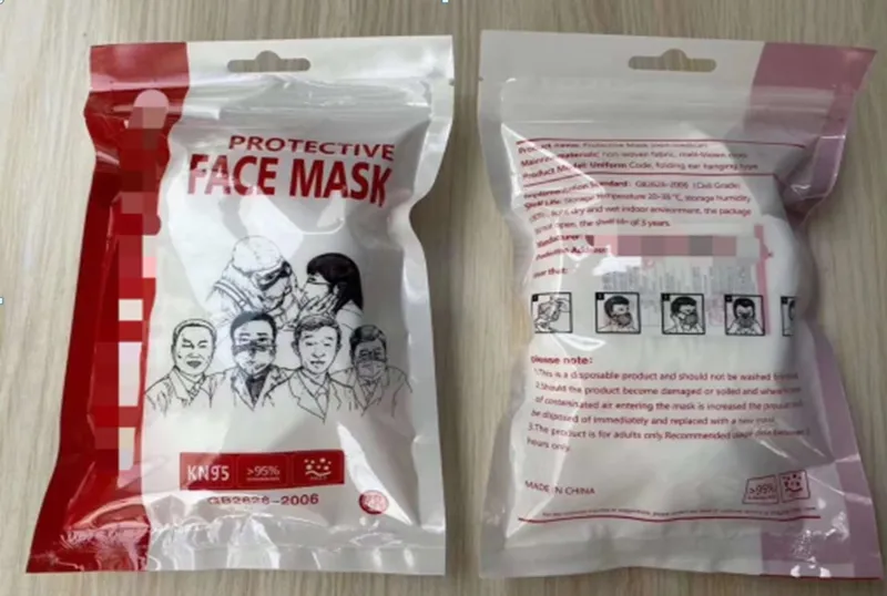 KN95 N95 FFP2 Face Mask Face Mask in Hot Sale