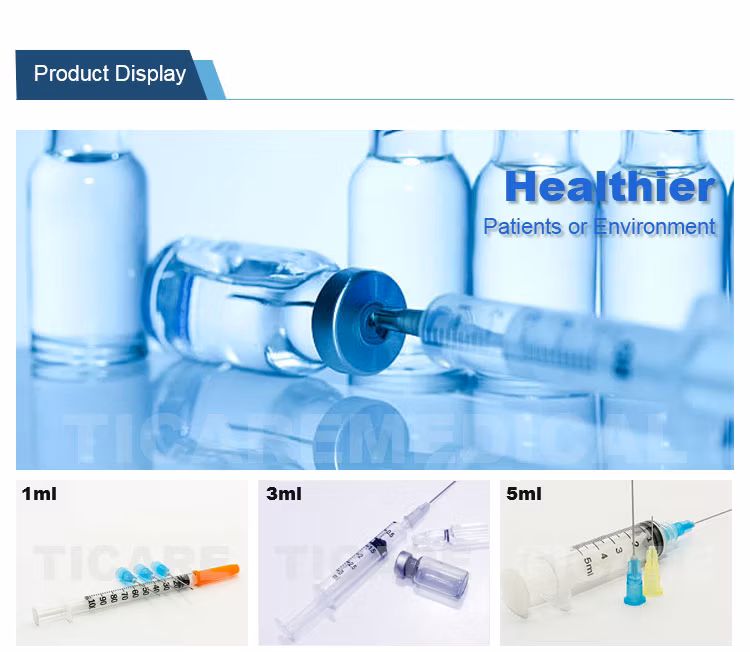 Luer Lock Luer Slip Injector Injection Syringe