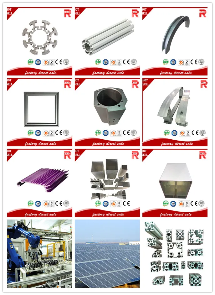 Aluminum/Aluminium Extrusion Profile for Mop/Swab/Swob Rod6063