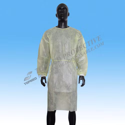 Disposable PE/ PP+PE/ CPE/ SMS/ PP Surgical Gown