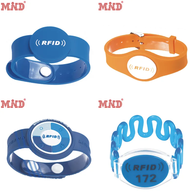 Silicone ID Bracelet RFID Wristband/Bracelet NFC Waterproof Wristband