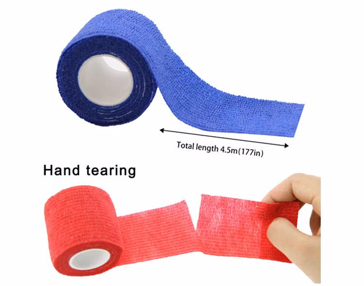 Medical Supply Strong Elasticity Adhesive Bandage 5cm*4.5m