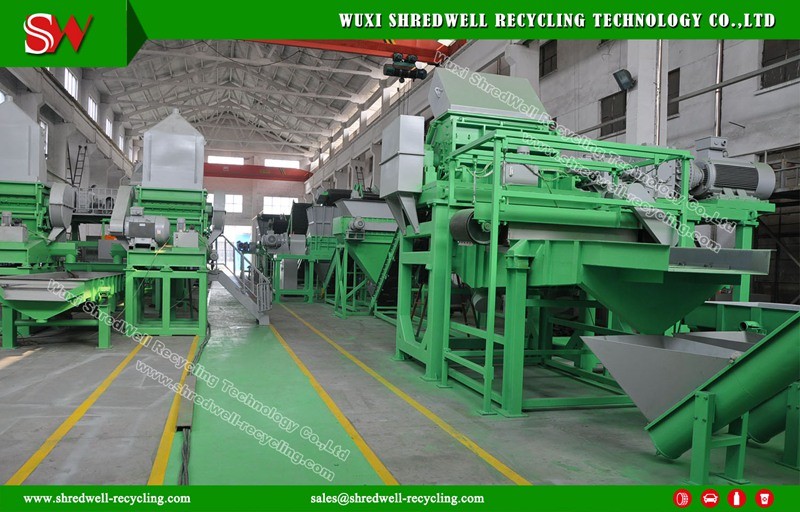 Scrap Rubber Crumb Line for Waste Truck Tire/Tyre Recycling
