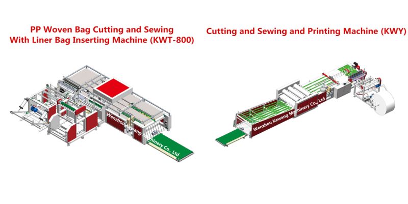 Kwt-800 PP Woven Liner Bag Cutting and Sewing Machine