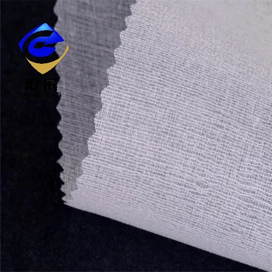 100% Cotton Stiff Lining Fabric Waistband Top Fuse Interlining