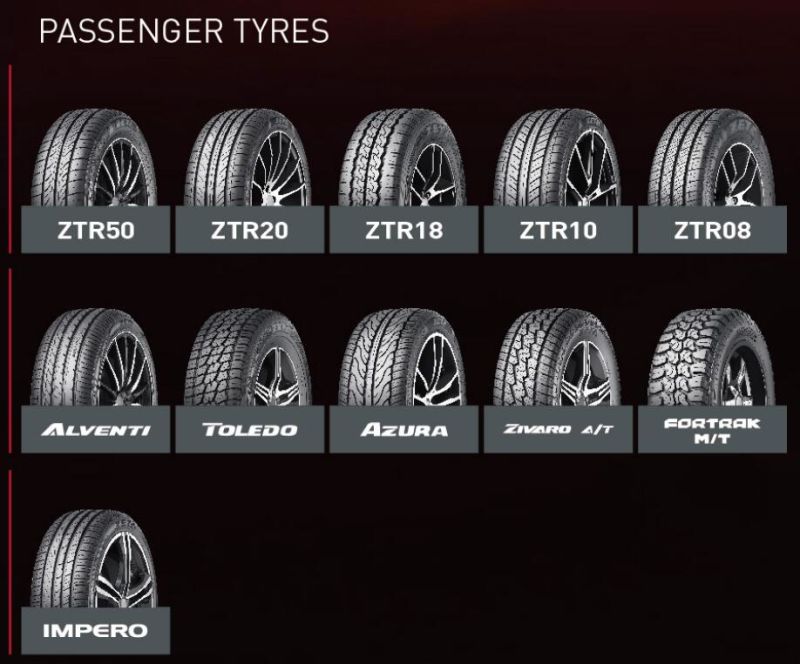 High Quality Passenger Tire Car Tyre for Sale