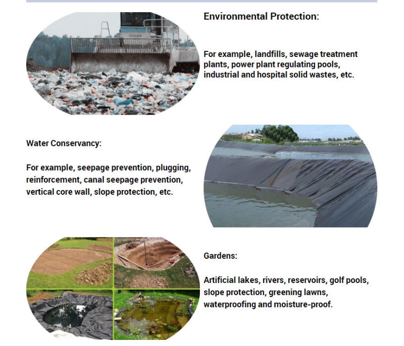 HDPE Geomembrane Pond Liners for Dam Liners