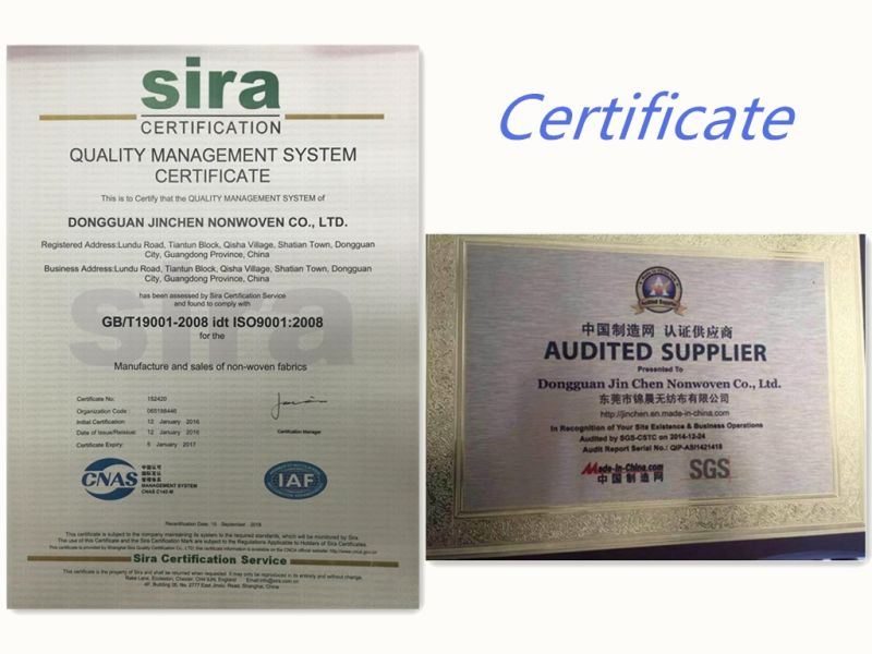 PP Spunbond Nonwoven Fabric for Over-Width Agriculture Cover Jc-041