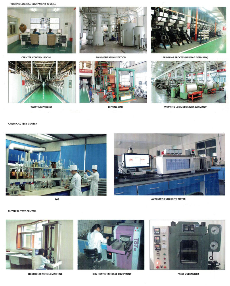Dipped Nylon Tyre Cord Fabric for Rubber Products