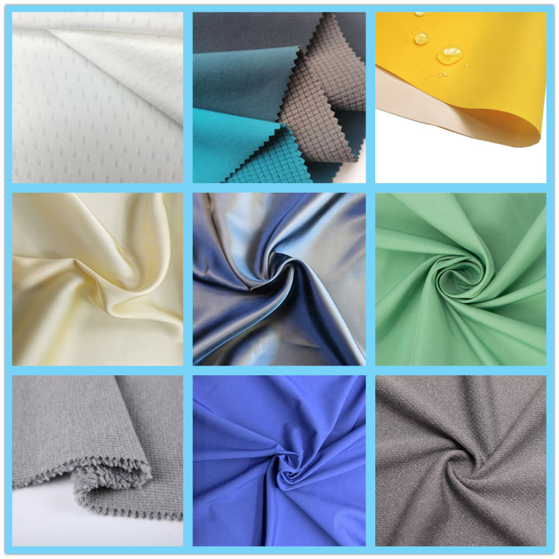 PVC Coated Raincoat Fabric Waterproof Taffeta PVC Coated 210t Polyester Fabric for Raincoat