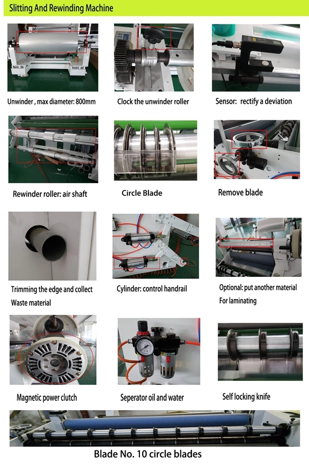 Nonwoven Fabric/Release Liner/Pet Film Automatic Slitting and Rewinding Machine