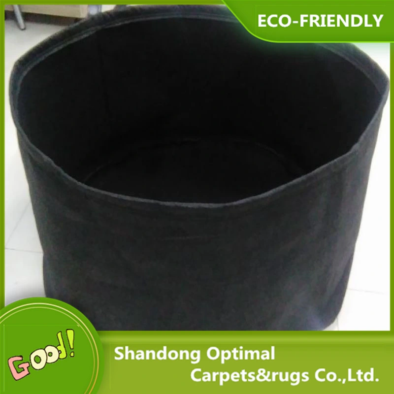 Black Color Fabric Grow Bag with Handles Distribute Cheaper Price
