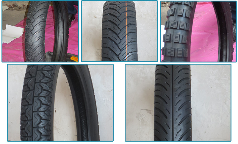 Tire Natural Rubber Mixed Pattern Motorcycle Tyre