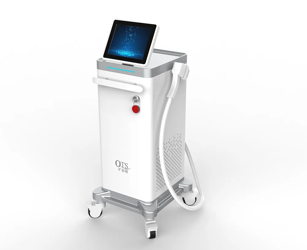 Effective Painless 1200W 808nm Three Wavelength Diode Laser Hair Removal Machine