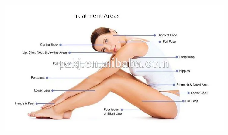 High Power Pulsed Laser Diode 808nm Laser Epilator Triple Wavelength Diode Laser Hair Removal Machine