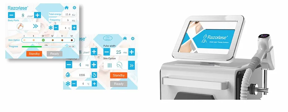 Sincoheren High Power 1200W Diode Laser Permanent Hair Removal Machine