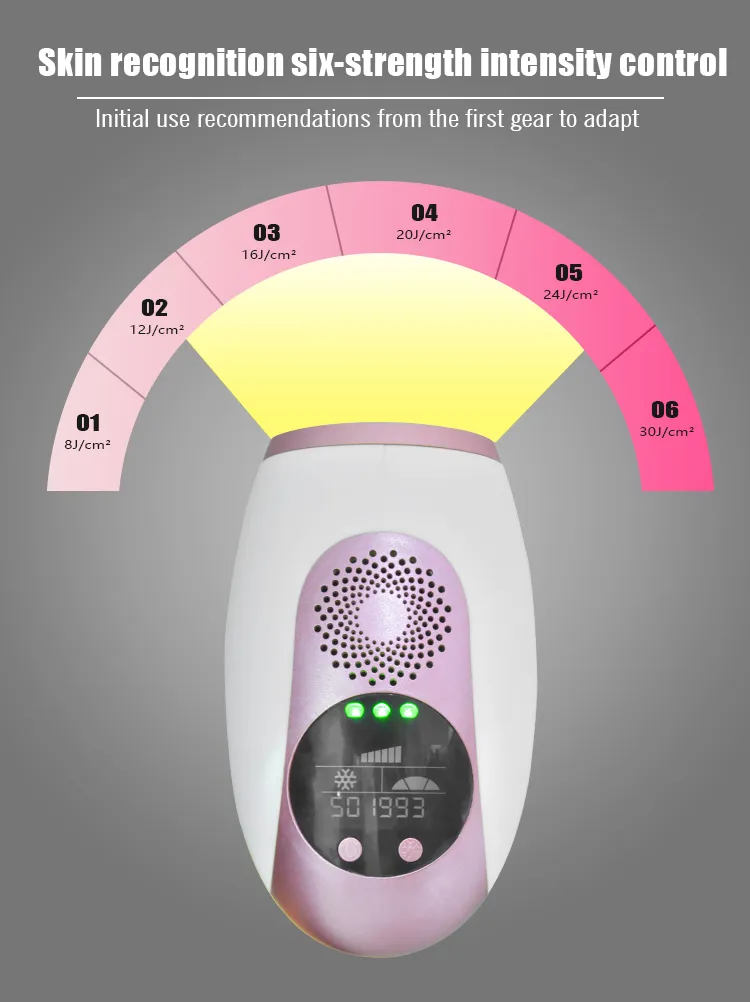 Home Edition Portable 808 Hair Removal Painless Hair Remover Machine