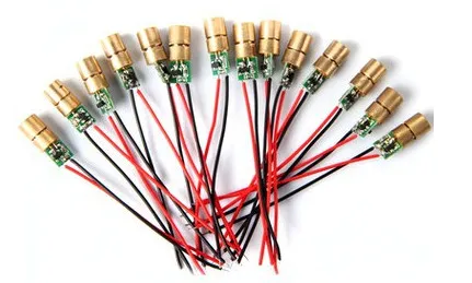 Adjustable DOT Green Laser Module 520nm 5MW Diode Laser