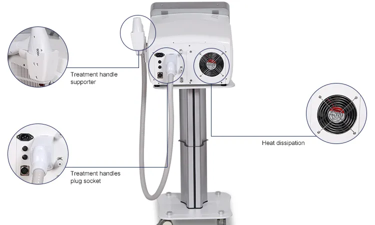 808nm Diode Laser / Diode Laser Hair Removal / Laser Diode Epilation Hair Removal Laser 808nm