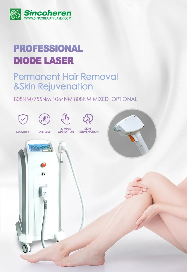 Soprano XL Ice Alma Laser/ Alma Soprano Ice Platinum/ 808nm Diode Laser Hair Removal