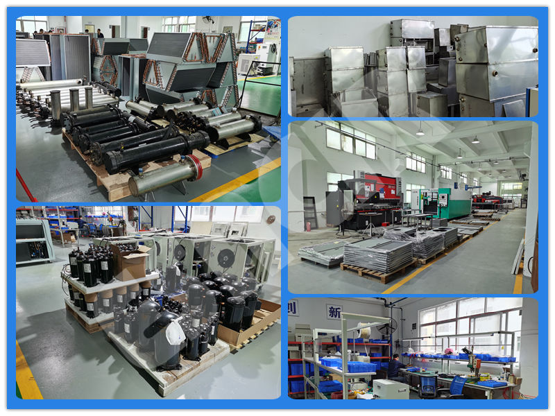 Water Cooled Screw Chiller Industrial Water Chiller for Induction Heating