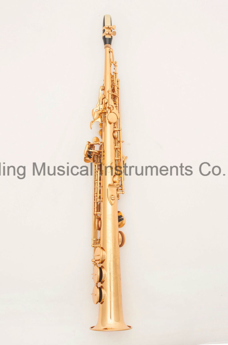 Curved /Straight Soprano Sax/Wholesale Saxophone, Cheap Gift
