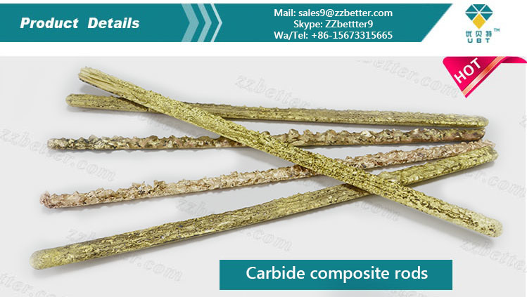 Endurable Tungsten Carbide Copper Brazing Rods From Zhuzhou