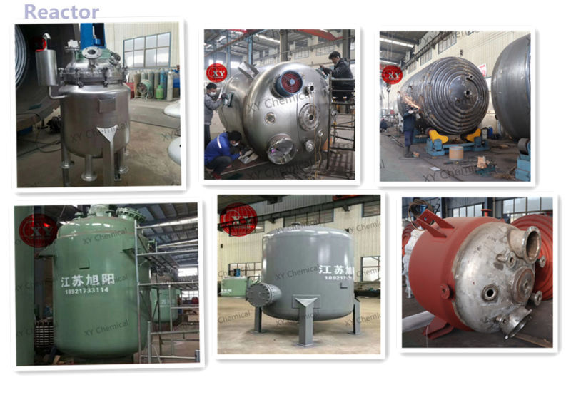 30000L Limpet Coil Thermal Oil Heating Stainless Steel Reactor