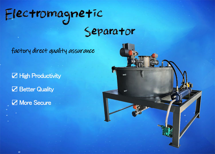 Mineral Electromagnetic Slurry Magnetic Separator