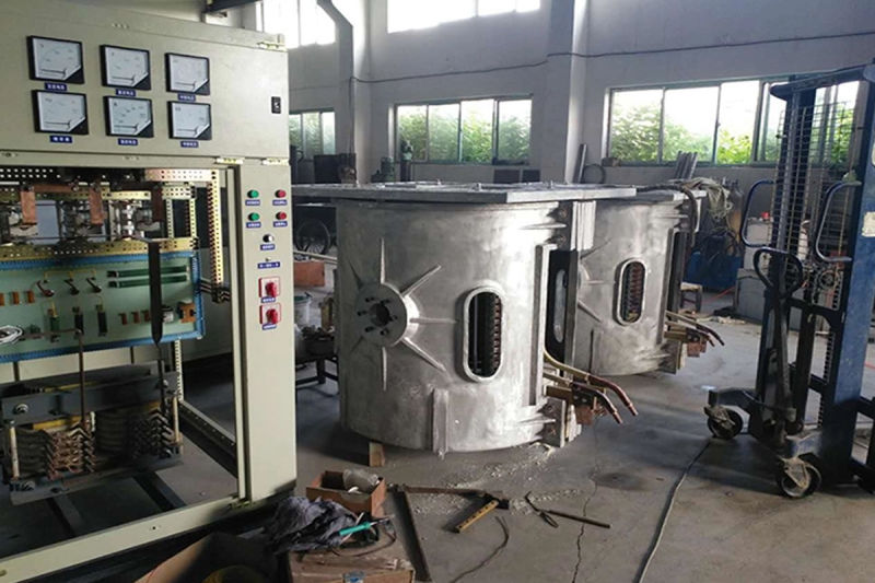 Electric Induction Copper Melting Furnace for Casting Industry Equipment