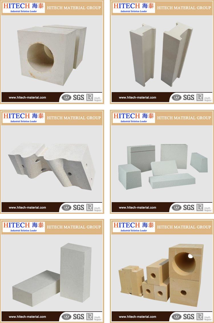 High Thermal Resistant Bonded Azs Bricks for Glass Industrial Furnaces