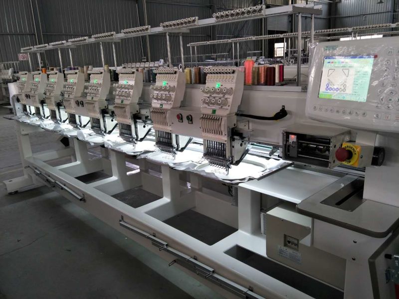Two Head Cap Computer Embroidery Machine