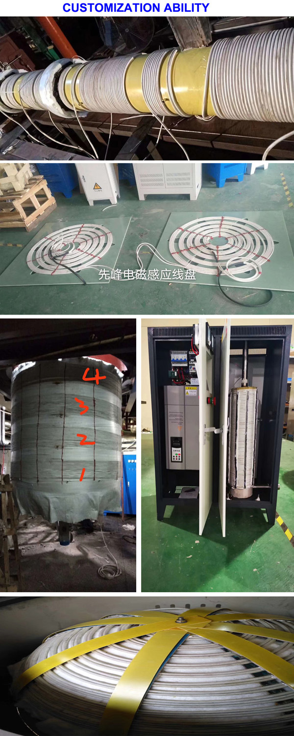 60kw 7-40kHz 300c Induction Heating Machine for Annealing