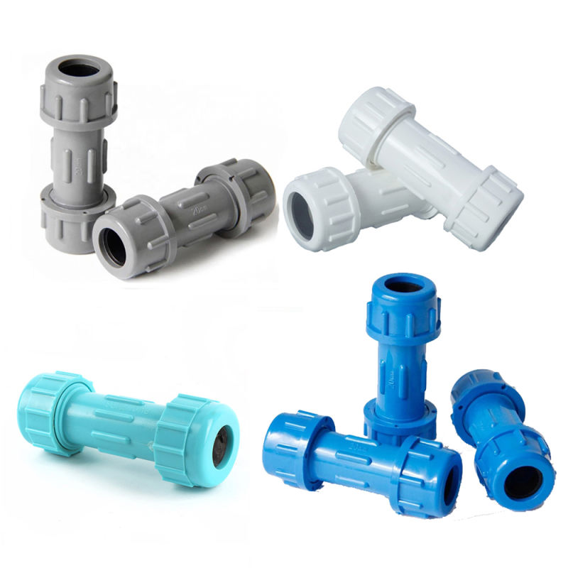 New Material PVC Pipe Fittings Quick Connection for Pipe System