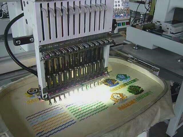 Two Head Cap Computer Embroidery Machine
