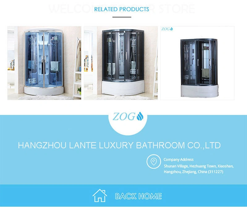 Bathroom Shower Cabin with 5mm Tempered Glass (LTS-681-A)